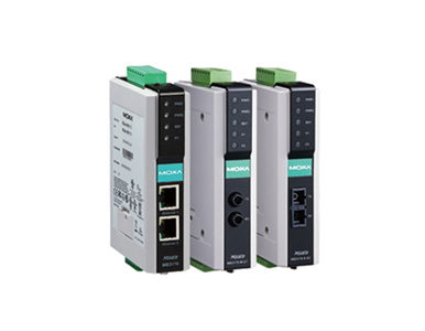 MGate MB3170I-S-SC - 1-port advanced Modbus gateway with 1 100BaseF(X) single-mode fiber port (SC connectors) and 2 KV optical i by MOXA