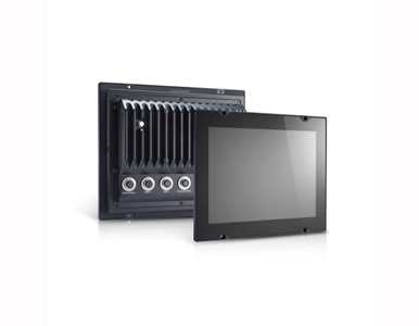 Moxa MPC-2101-E4-LB-CT-T - 10-inch panel computer with Intel Atom E3845 1.91 GHz, 4 GB RAM, 500-nit LCD with multi-touch, 24 to by MOXA