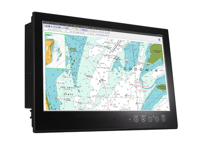 Moxa MPC-2240X - 24 inch fanless panel computer with Intel Celeron 1.4GHz CPU, NMEA 0183, SSD trays, AC&DC power by MOXA