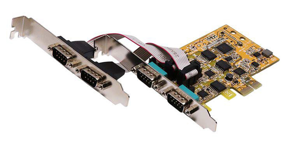 Antaira MSC-204C-SI - 4-Port RS232/422/485 PCI Express Card w/Surge and Isolation by ANTAIRA