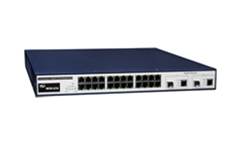 MSM-6226 - 24 Port 10/100 Mbps L2 Plus Managed Fast Ethernet Switch + 2 Fiber TP/SFP Gigabit Dual Media by ICP DAS