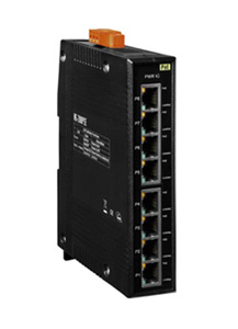 NS-208PSE - 8 port Industrial Ethernet Switch with PoE function by ICP DAS