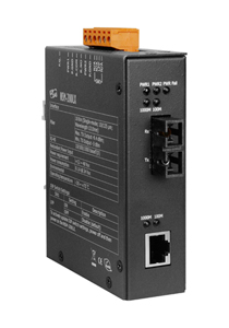ICP DAS NSM-200LX - 1000 Base-T to 1000 Base-LX/SX Fiber Media Converter, 10 KM distance by ICP DAS