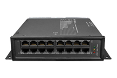 NSM-216 - Unmanaged 16-port Industrial 10/100 Base-TX Ethernet Switch with metal casing by ICP DAS