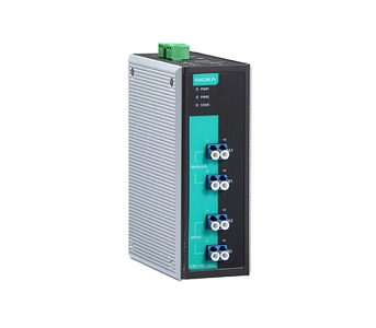 Moxa OBU-102-SS-LC - 2-channel optical fiber bypass unit with 4 single-mode ports, LC, -20 to 70  Degree C operating temperature by MOXA