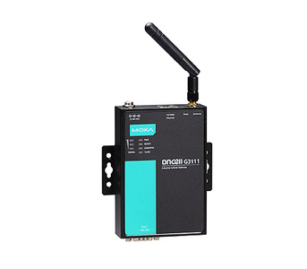 Moxa OnCell G3111 - 1 port Quad-band industrial GSM/GPRS IP-modem, RS-232, DB9 male, 12-48 VDC by MOXA