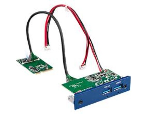 PCM-24U2U3-BE - iDoor Module: 2-Port USB 3.0, mPCIe, USB-A type by Advantech/ B+B Smartworx