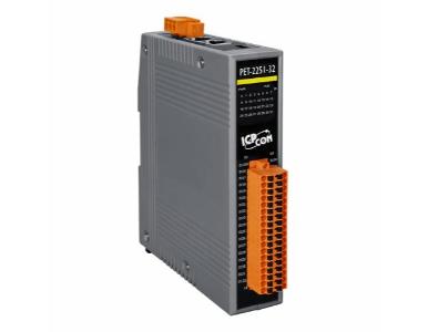 ICP DAS PET-2251-32 - 32 Channel Wet / Dry Contact Digital Input, it has Web Server for Configuration Support Modbus TCP/UDP, MQ by ICP DAS