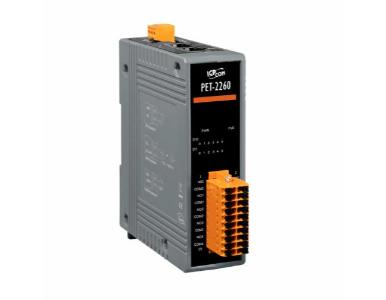 ICP DAS PET-2260 - 6 Channel Digital Input and 16 Channel Sink Type Digital Output, it has Web Server for Configuration Support by ICP DAS