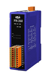 ICP DAS PFN-2060 - PROFINET I/O Module (Isolated 6-ch DI & 6-ch Relay Output) (RoHS) by ICP DAS