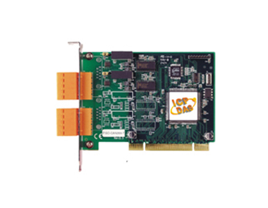 ICP DAS PISO-CAN-200U-T - 2 port Isolated Protection CAN Communication Board, 5 pin Screw Terminal Connector by ICP DAS