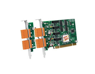 ICP DAS PISO-CAN-400U-T - 4 port Isolated Protection CAN Communication Board, 5 pin Screw Terminal Connector by ICP DAS