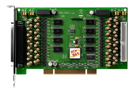 PISO-P64U - Universal PCI, 64 isolated digital input by ICP DAS