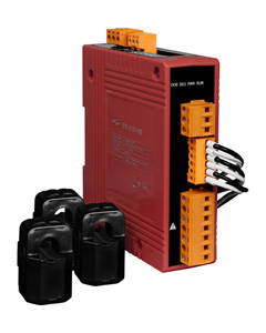 ICP DAS PM-3133-240-MTCP - Modbus TCP, 4 Loops, Three Phase Power Meter (200 A) by ICP DAS