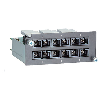 Moxa PM-7200-6SSC - Fast Ethernet Module with 6 single-mode 100BaseFX ports with SC connectors by MOXA
