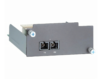 Moxa PM-7500-1SSC - *Discontinued* - Fast Ethernet module with 1 100BaseFX single-mode ports with SC connectors by MOXA