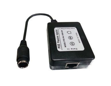 POE-INJ-1000-DINx * Discontinued * - Gigabit POE Injector/Splitter. Injects or splits DC Power on all 8 wires. Black. by Tycon Systems
