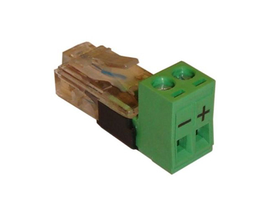 Tycon Systems POE-PowerTap - Taps into POE power on RJ45 connector and outputs to a wire terminal connection. Pins 4,5 and 7,8. by TYCON SYSTEMS