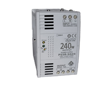 IDEC PS5R-SG24 Switching Power Supplies / Din Rail Mount / 240W 24V 100-240VAC by ICOMTECH