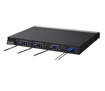 Moxa PT-7528-R-WV - IEC 61850-3 managed rackmount Ethernet switch system with 1 slot for Ethernet module, for a total of up to 2 by MOXA