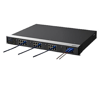 PT-7528-F-HV - IEC 61850-3 managed rackmount Ethernet switch system with 1 slot for Ethernet module, for a total of up to 28 por by MOXA