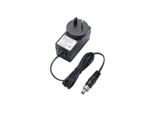 PWR-12050-AU-S1 - Locking barrel plug, 12 VDC, 0.5 A, 100 to 240 VAC, AU plug, 0 to 40°C operating temperature by MOXA
