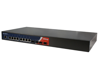 ORing RGPS-9084GP-P-EU - Rack-mount 8 x PoE+ 10/100/1000TX (RJ-45) + 4x 1000 (SFP) with 300watts power supply EU type power cabl by ORing Industrial Networking