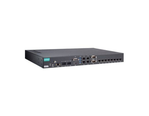 RKP-A110-E2-8L-T - Rackmount type, Atom x6211E, 8GB DDR4, COMx2, LANx12, USBx3, DIOx8, VGA+HDMI, 12/24 VDC by MOXA