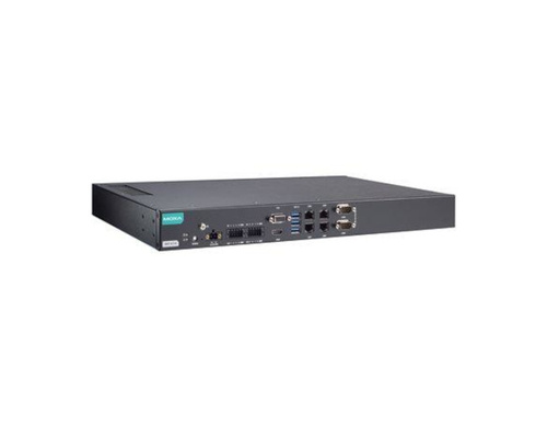Moxa RKP-A110-E4-T - Rackmount type, Atom x6425E, 8GB DDR4, COMx2, LANx4, USBx3, DIOx8, VGA+HDMI, 12/24 VDC by MOXA