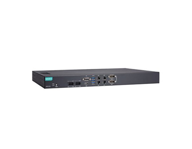 Moxa RKP-C110-C3-T-Win10 - 1U Rackmount type, Core i3-1115G4E, 8GB DDR4, COMx2, LANx4, USBx3, DIOx8, VGA+HDMI, 12/24 VDC, 64GB 2 by MOXA