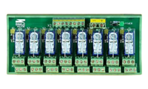 RM-208 - 8-channel power relay module , 2 form C by ICP DAS