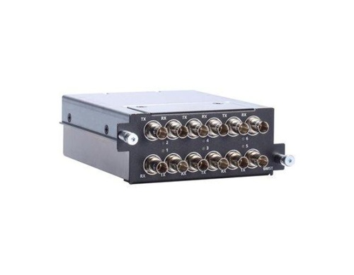 Moxa RM-G4000-6MST - Fast Ethernet module with 6 multi-mode 100BaseFX ports with ST connectors by MOXA