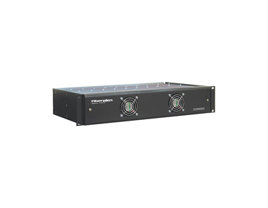 RMC-2101-R-EU - 19 in EIARack mount chassis, 3.5 in (2RU) for up to 9 size 2000 or 4000 series FOI type isolators, rear access, by PATTON