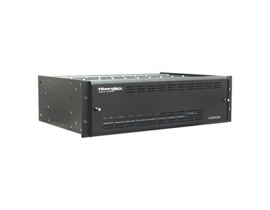 Patton RMC-3101-R-UK - 19 in EIA Rack mount chassis, 5.25 in(3RU) for up to 9 size 2000, 3000, or 4000 series FOI type isolators by PATTON