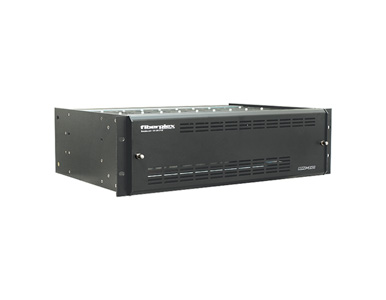 RMC-3101 - 19 in EIA Rack mount chassis, 5.25 in (3RU) for up to 9 size 2000, 3000, or 4000 series FOI type isolators, front acc by PATTON