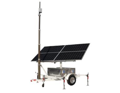Tycon Systems RPMS24-1440-Beast - MobileSolarPro 315W Cont Pwr Trailer Sys, 1400W Sol, 12V 1400Ah 16,800Whr Batt, MPPT Solar Ctr by TYCON SYSTEMS