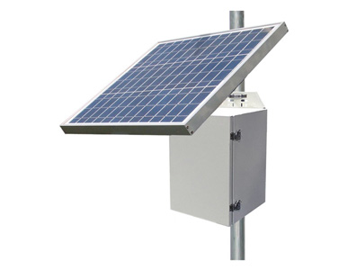 RPS1248-100-85 - RemotePro 12V 20W Continuous Remote Power System, 85W Solar Panel & Mount, Small Alum Encl, 12V 104Ah Battery by Tycon Systems