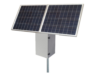 RPS12/24-100-170 - RemotePro 12V/24V 25W Continuous Remote Power System,170W Solar Panel & Mount, PWM Controller,Small Alum Encl by Tycon Systems