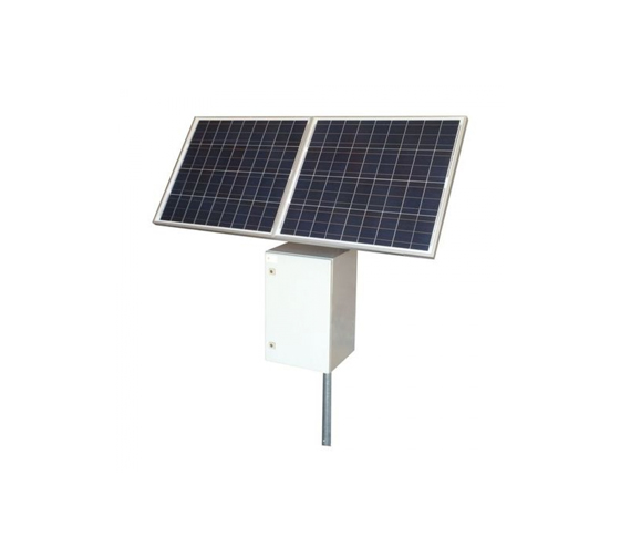 Tycon Systems RPST12/24-100-160 - RemotePro 12V/24V 25W Continuous Remote Power System,160W Solar Panel & Mount, Steel Enclosure by TYCON SYSTEMS