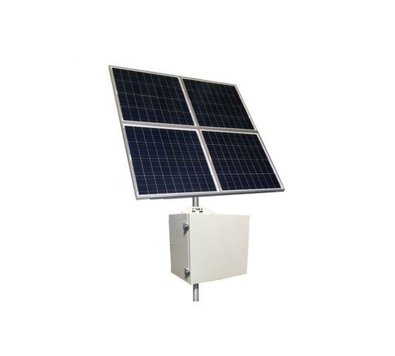 RPST12/24M-200-320 - RemotePro 12/24V 50W Continuous Remote Power System,MPPT Controller,320W Solar Panel & Mount, Steel Enclosu by Tycon Systems