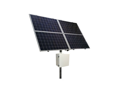 RPSTL48-100-1300 - RemotePro Low Sun 48V 100W Continuous Remote Power System,1300W Solar Panel & Mount, Steel Enclosure, 48V 104 by Tycon Systems