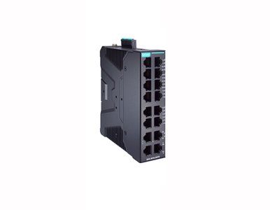 SDS-3016-2GTX - Smart Managed Ethernet switch with 14 10/100BaseT(X) ports, 2 10/100/1000BaseT(X) ports, and -10 to 60 degree C by MOXA