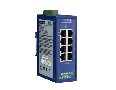 SE408-PNMA-T - *Discontinued* - 8-port 10/100Mbps PROFINET Master Managed Ethernet Switch, -40~75C by Advantech/ B+B Smartworx