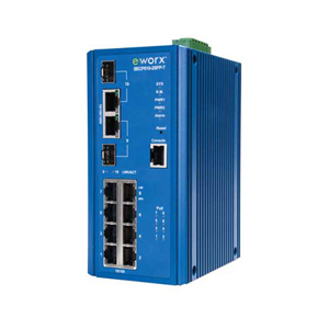 Advantech SECP510-2SFP-T - Discontinued - ESW, MANAGED, (8) POE+ GIGABIT, (2) GIG OR SFP, WT by Advantech