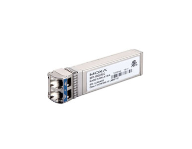 SFP-10GZRLC-T - SFP+ module with 1 10GBase-ZR port for 80 km transmission, LC connector, -40 to 85 Degree C by MOXA