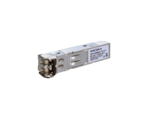 Moxa SFP-2.5GMLC-T - SFP module with 1 2.5GBaseFX port with LC connector, multi-mode, for 170, 200, 550, 600 m transmission, -40 by MOXA