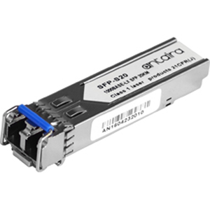 Antaira SFP-S20-T-TAA - 1 Gigabit SFP Transceiver, Single-Mode 20km / LC / 1310nm, -40~85C, with TAA Compliant by ANTAIRA
