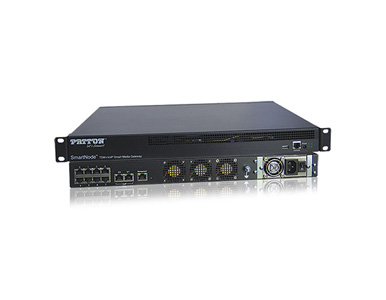 SN10100A/16E/RUI - SmartNode SmartMedia Gateway 16 E1/T1, 480 VoIP Channels with Standard Signaling Set.   Redundant Universal A by PATTON