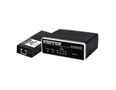 SN200/4JS4V/EUI - SmartNode FXS-SIP VoIP Gateway, 4x FXS RJ11; 1x 10/100BaseTX, Optional SIP-TLS, SRTP, incl. external UI power by PATTON