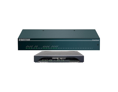 SN4151/2BIS2JS4VHP/EUI - SmartNode VoIP Gateway, 2 BRI, 2FXS, 4 VoIP Calls upgradeable (max. 6), or 4 SIP-SIP calls (SIP b2b UA) by PATTON